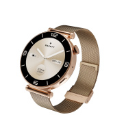 Garett Smartwatch ROSE zlatá, Mesh steel