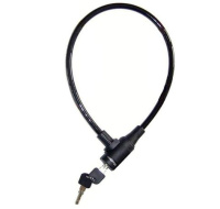 Master Lock Ocelové lanko na kolo  8269EURDPRO_65cm, černé