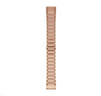 Garmin řemínek pro fenix5S Plus - QuickFit 20, kovový, Rose Gold