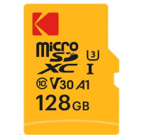Kodak paměťová micro SD karta 128GB UHS-I U3 V30 Ultra + adaptér