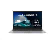 ASUS NTB ExpertBook P1 (P1503CVA-S70762X), i7-13620H, 15.6" FHD, 32GB, 1TB SSD, Iris X, W11 Pro, Misty Grey
