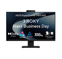 ASUS PC AiO ExpertCenter P470 (P470VAK-C7161TX), Core 7 240H, 27" 1920 x 1080, 16GB, 1TB SSD, Intel, W11 Pro, Black