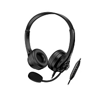 GENIUS headset HS-235U/ USB-C/ USB/ Copilot/ délka kabelu 2,4 m