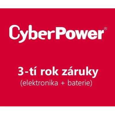 CyberPower 3. rok záruky pro PDU32SWHVCEE18ATNET, PDU44302