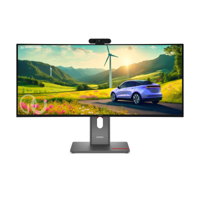 LENOVO LCD P34WD-40+MC60 - 34'' ECO-IPS,21:9,3440x1440,120Hz,350cd,2000:1,4ms,repro,2xHDMI,DP,DC,USB-C(140W PD),RJ45