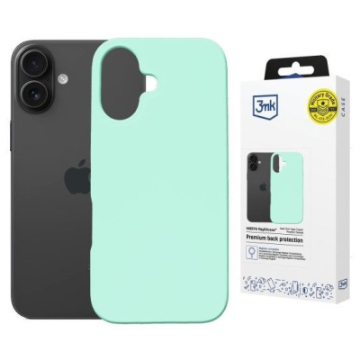 3mk ochranný kryt HARDY MagSilicone pro Apple iPhone 16 Teal