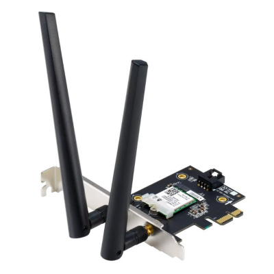 ASUS PCE-AXE5400 Wireless AXE5400 PCIe Wi-Fi 6E Adapter Card, Bluetooth 5.2