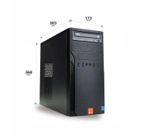 LYNX Office i3-12100 16GB 512G SSD NVMe DVD±RW W11P - záruka 60 měsíců