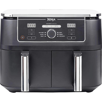 Ninja AF400EU horkovzdušná fritéza, 9,5 l, duální zóna, 2470 W, 6 programů, digitální ovládání