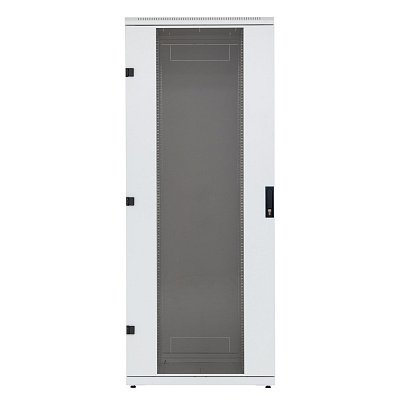 TRITON 19" rozvaděč stojanový RMA 18U 600x600, 800kg, skleněné dveře, svařovaný, šedý