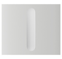 Ajax CenterButton (Dimmer) vertical - Středový kryt stmívatelného tlačítka, vertikální instalace, ústřicová