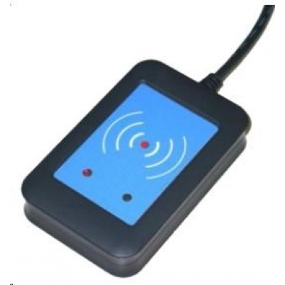 Elatec RFID čtečka TWN4, Multitech Mifare, 125kHz/13,56MHz, USB, černá