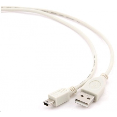 GEMBIRD Kabel USB 2.0 A-Mini B (5pin) propojovací 1,8m