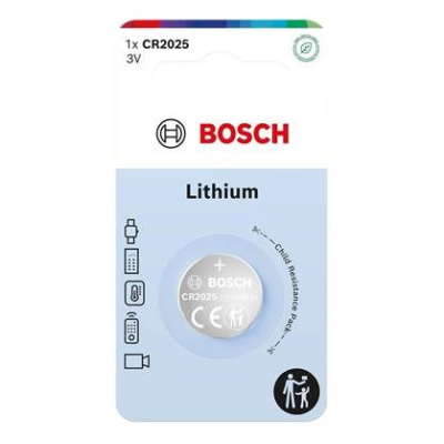 Bosch CR2025B1/00 Lithium (Blistr 1 ks)