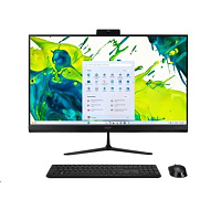 ACER PC AiO Aspire C27-2G_LUBR75825U_65W,R7 5825U,27"FHD,16GB,512GB SSD,UHD,W11P,Black