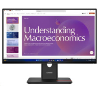 LENOVO LCD T24D-40 - 23.8",IPS,16:9,1920x1080,120Hz,250cd/m2,1500:1,4ms,USB-C(96W PD),HDMI,DP,DPout,DC,USBHub,RJ45,Pivot