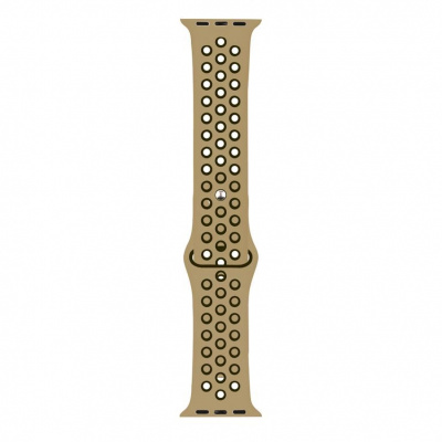 RhinoTech sportovní řemínek pro Apple Watch 38 / 40mm Béžovo-černá