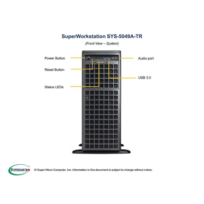 SUPERMICRO SuperWorkstation SYS-5049A-TR