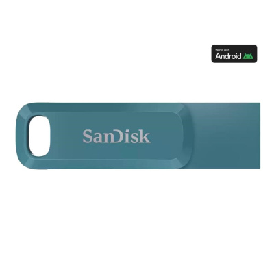 SanDisk Flash Disk 512GB Ultra Dual Drive Go, USB-C 3.2, modrá