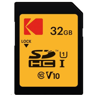 Kodak paměťová SD karta 32GB UHS-I U1 V10 Premium
