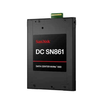 SanDisk Carrera Syndicate SSD 15.36TB DC, SN861, PCIe Gen5, (R:13700, W:8000MB/s), BICS6 TLC NVMe E1.S, TCG Opal,Generic