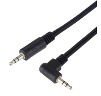 PREMIUMCORD Kabel Jack 3,5mm - 3,5mm 90° M/M 1,5m