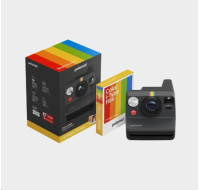 BAZAR - Polaroid Now Gen 3 Black bundle with Color Film (8 photos) - Poškozený obal (Komplet)