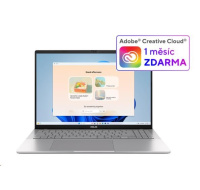 ASUS NTB Vivobook S16 (M3607KA-OLED037W), Ryzen AI 5 330, 16" 1920 x 1200, 32GB, 1TB SSD, Radeon, W11 Home, Silver