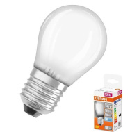 OSRAM LED STAR E27 4W/840 SCLP40W miniglobe studená
