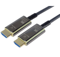 PREMIUMCORD Ultra High Speed HDMI 2.1 optický fiber kabel 8K@60Hz, zlacené 50m