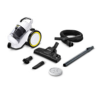 BAZAR - Karcher VC 3 podlahový vysavač, 700 W, HEPA filtr, bezsáčkový, 76 dB, prachová nádoba 0,9 l,Rozbaleno (Komplet)