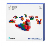 PIXIO Bright Animals magnetická stavebnice