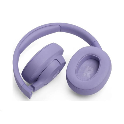 JBL Tune 720BT Purple bezdrátová sluchátka přes uši, Bluetooth 5.3, až 76 hodin a rychlé dobití, fialová