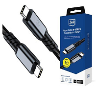 3mk Hyper Cable N-SERIES Thunderbolt 4 2m 48V/5A 40Gb/s 240W 8K60Hz Black