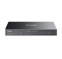 TP-Link OMADA switch ES210GP (9xGbE,1xGbE/SFPcombo,8xPoE+,63W, fanless)