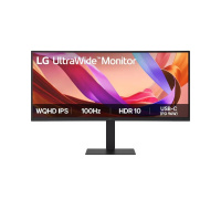 LG MT IPS LCD LED 34" 34U650A - IPS panel, 3440x1440, 2xHDMI, DP, USB-C, USB 3.2, LAN, nast. vyska, repro, zakriven