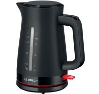 BAZAR - Bosch MyMoment TWK3M123 rychlovarná konvice, 2400 W, 1.7 l, černá - poškozený obal