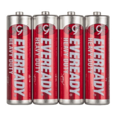 Energizer R6/4P Eveready Red  AA