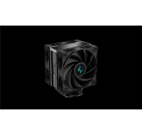 DEEPCOOL CPU Chladič AK400 ZERO DARK PLUS, 2x120mm, LGA1851, AM5, černá