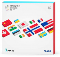 PIXIO Flags magnetická stavebnice