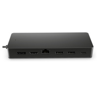 HP dock - Universal USB-C Multiport Hub (2x USB-A 3.2, 1xUSB-C, 1xHDMI 2.0, 1xDP 1.2, USB-C 65W, RJ45, bez zdroje