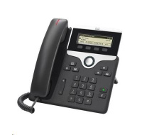 BAZAR - Cisco CP-7811-3PCC-K9=, VoIP telefon, 1line, 2x10/100, displej, PoE - Rozbaleno (Komplet)