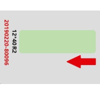 Niimbot štítky RP 12x40mm 155ks Green pro D11 a D110