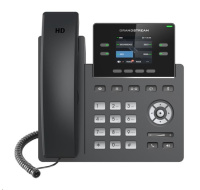 Grandstream GRP2613W SIP telefon, displej 320x240 barevný, 6xSIP, 2 x RJ45 10/100/1000 Mbps