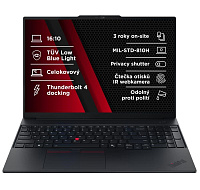 BAZAR - LENOVO NTB ThinkPad E16 G3 - Ultra7 255H,16" WUXGA,32GB,1TBSSD,IRcam,W11P - Poškozený obal