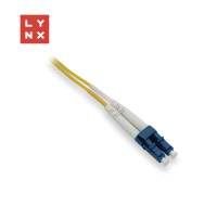 LYNX duplexní patch kabel SM, OS2, LC/LC, 9/125µm, 15m