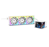 THERMALTAKE Vodní chladič MAGCurve 360 Ultra Snow Edition, 3x120mm ARGB, bílá