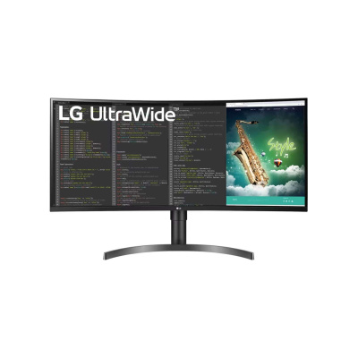 LG MT VA LCD LED 35" 35WN75CP - VA panel, 3440x1440, 2xHDMI, DP, USB-C, repro, zakriven, vysk stavitelny