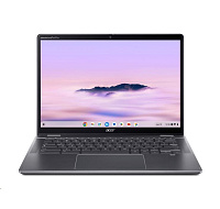 BAZAR - ACER NTB Chromebook Plus Spin 514 (CP514-4HN-52NT), ICore 5 120U, 8GB, 256GB PM4 SSD, Intel Iris Xe, Chrome, Gre