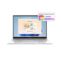 ASUS NTB Zenbook 14 (UX3405CA-OLED382X), Ultra 7 255H, 14" 1920 x 1200, 32GB, 1TB SSD, Intel Arc, W11 Pro, Silver